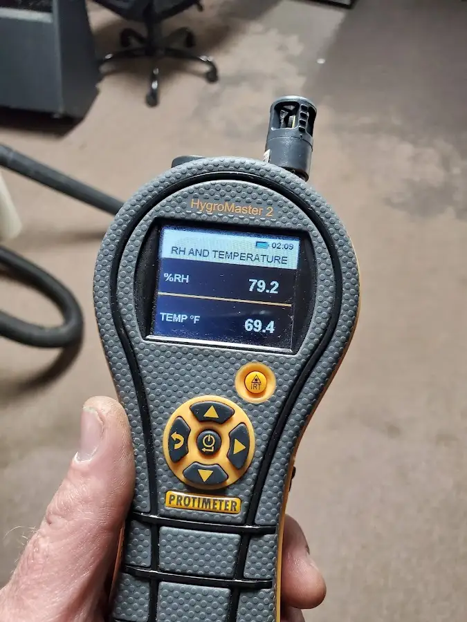 Moisture meter humidity assessment for Fire & Smoke Damage Restoration in Chicago Heights